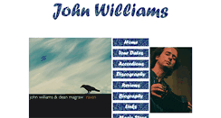 Desktop Screenshot of johnwilliamsmusic.com
