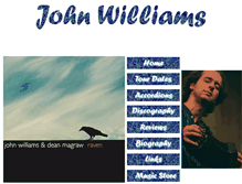 Tablet Screenshot of johnwilliamsmusic.com